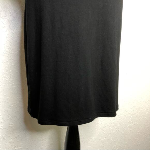 WHBM black bell sleeve cuff sheath dress size Extra Small - Picture 4 of 12